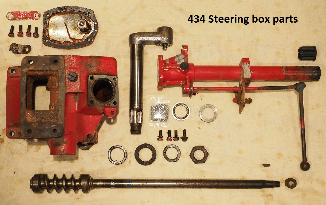 Case International 434 Steering Box Parts